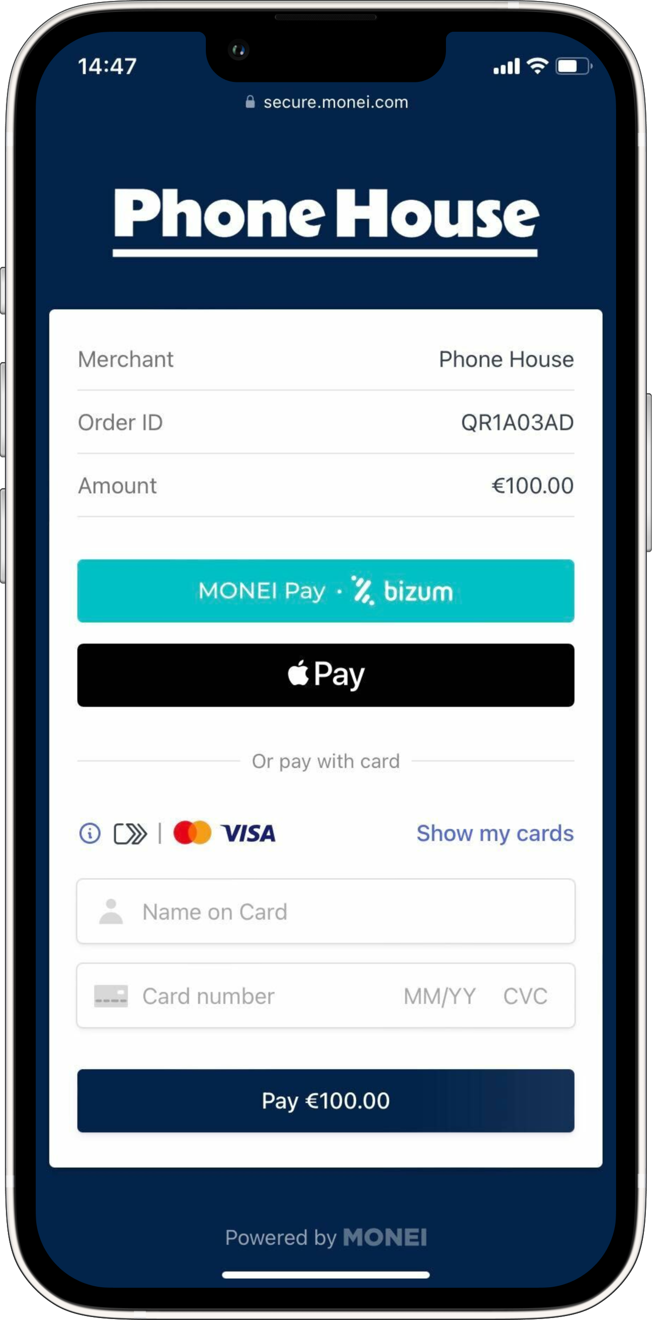 MONEI Payment Gateway